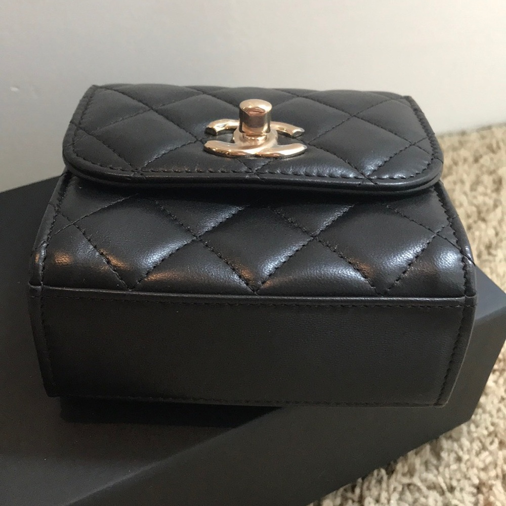 ✨BRAND NAME✨💯AUTHENTIC CHANEL TRENDY CC W CHAIN - Picture 6 of 8